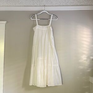 ++Jenni Kayne Seersucker Sun Dress in White++